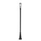 Z-Lite Helix 1 Light Outdoor Post Mounted Fixture, Black And Clear Seedy 591PHB-519P-BK - alternate 4